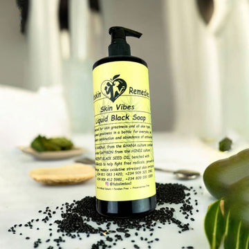 SKIN VIBES (LIQUID BLACK SOAP)