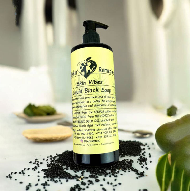 SKIN VIBES (LIQUID BLACK SOAP)